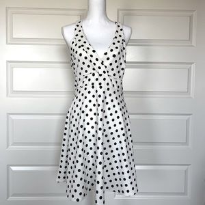 Pink Lily Polka Dot Dress